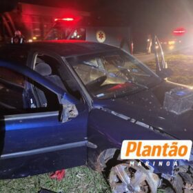 Motorista perde controle da direção e capota veículo na BR-376; duas pessoas ficam feridas Foto 3 Fotos de Motorista perde controle da direção e capota veículo na BR-376; duas pessoas ficam feridas