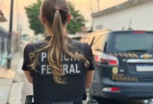 Fotos de PF prende em flagrante suspeito de estelionato em agência da Caixa Econômica Federal em Maringá