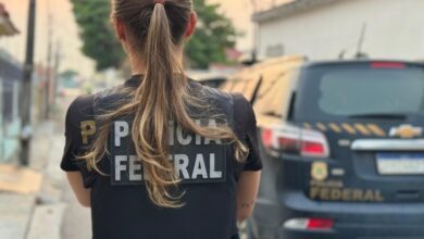 Fotos de PF prende em flagrante suspeito de estelionato em agência da Caixa Econômica Federal em Maringá