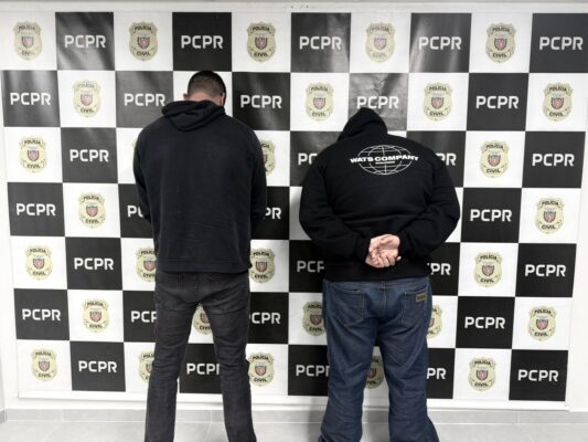 Polícia Civil desarticula elo do tráfico e prende investigados em Maringá e Paiçandu Foto 1 Fotos de Polícia Civil desarticula elo do tráfico e prende investigados em Maringá e Paiçandu