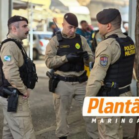 Homem é executado a tiros no Centro de Maringá; três suspeitos são presos Foto 3 Fotos de Homem é executado a tiros no Centro de Maringá; três suspeitos são presos