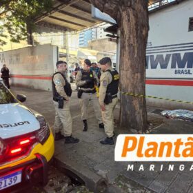 Homem é executado a tiros no Centro de Maringá; três suspeitos são presos Foto 2 Fotos de Homem é executado a tiros no Centro de Maringá; três suspeitos são presos