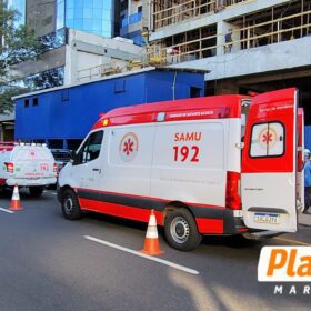 Trabalhador sofre queda de aproximadamente seis metros em obra, em Maringá Foto 4 Fotos de Trabalhador sofre queda de aproximadamente seis metros em obra, em Maringá