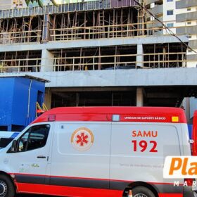 Trabalhador sofre queda de aproximadamente seis metros em obra, em Maringá Foto 3 Fotos de Trabalhador sofre queda de aproximadamente seis metros em obra, em Maringá