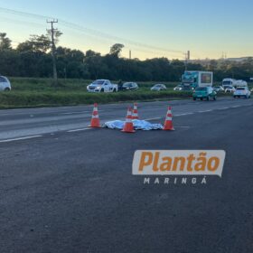 Trabalhador morre atropelado a caminho do trabalho em Maringá Foto 4 Fotos de Trabalhador morre atropelado a caminho do trabalho em Maringá