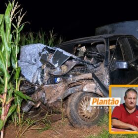 Fotos de Motorista morre em colisão frontal com carreta na PR-323; o corpo foi encaminhado ao IML de Maringá