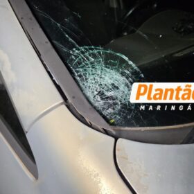 Fotos de Homem morre após ser atropelado na BR-376, no distrito de Iguatemi, em Maringá