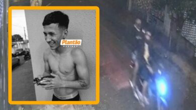 Fotos de Câmera registra chegada de criminoso que executaram adolescente em Sarandi