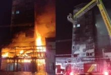 Fotos de Casal de idosos morre em incêndio de grandes proporções em prédio no PR