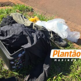 Fotos de Conversão proibida provoca grave acidente e deixa motociclista ferido em Maringá