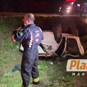 Criança é ejetada junto com cadeirinha durante capotamento na BR-376; em Maringá Foto 5 Fotos de Criança é ejetada junto com cadeirinha durante capotamento na BR-376; em Maringá