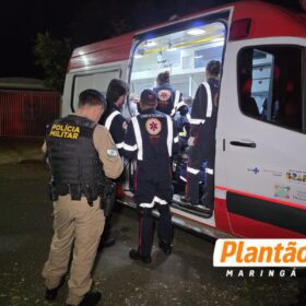 Homem é espancado e esfaqueado após confusão em bar, em Maringá Foto 1 Fotos de Homem é espancado e esfaqueado após confusão em bar, em Maringá