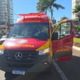 Jovem fica gravemente ferida ao ser atropelada por caminhão no centro de Maringá Foto 9 Fotos de Jovem fica gravemente ferida ao ser atropelada por caminhão no centro de Maringá