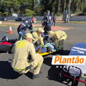 Moça sofre traumatismo craniano grave após colisão com carro em Maringá Foto 2 Fotos de Moça sofre traumatismo craniano grave após colisão com carro em Maringá