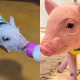 🐖 ‘Onde eu vou, ela vai atrás’: Porquinha criada na mamadeira vira sensação na região de Maringá; vídeo Foto 1 Fotos de 🐖 ‘Onde eu vou, ela vai atrás’: Porquinha criada na mamadeira vira sensação na região de Maringá; vídeo