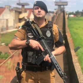 Fotos de Quem era o cabo da PM que já atuou em Maringá e morreu em grave acidente na PR-317; policial deixa esposa e dois filhos