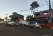 Fotos de Trabalhador é encaminhado em estado grave a hospital de Maringá após laje cair sobre ele durante obra na região; vídeo