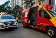 Fotos de Trabalhador fica ferido após cabo de grua se soltar em obra na Zona 7 de Maringá