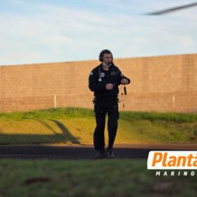 Mulher em estado grave é transferida de helicóptero para o Hospital Universitário de Maringá após acidente Foto 5 Fotos de Mulher em estado grave é transferida de helicóptero para o Hospital Universitário de Maringá após acidente