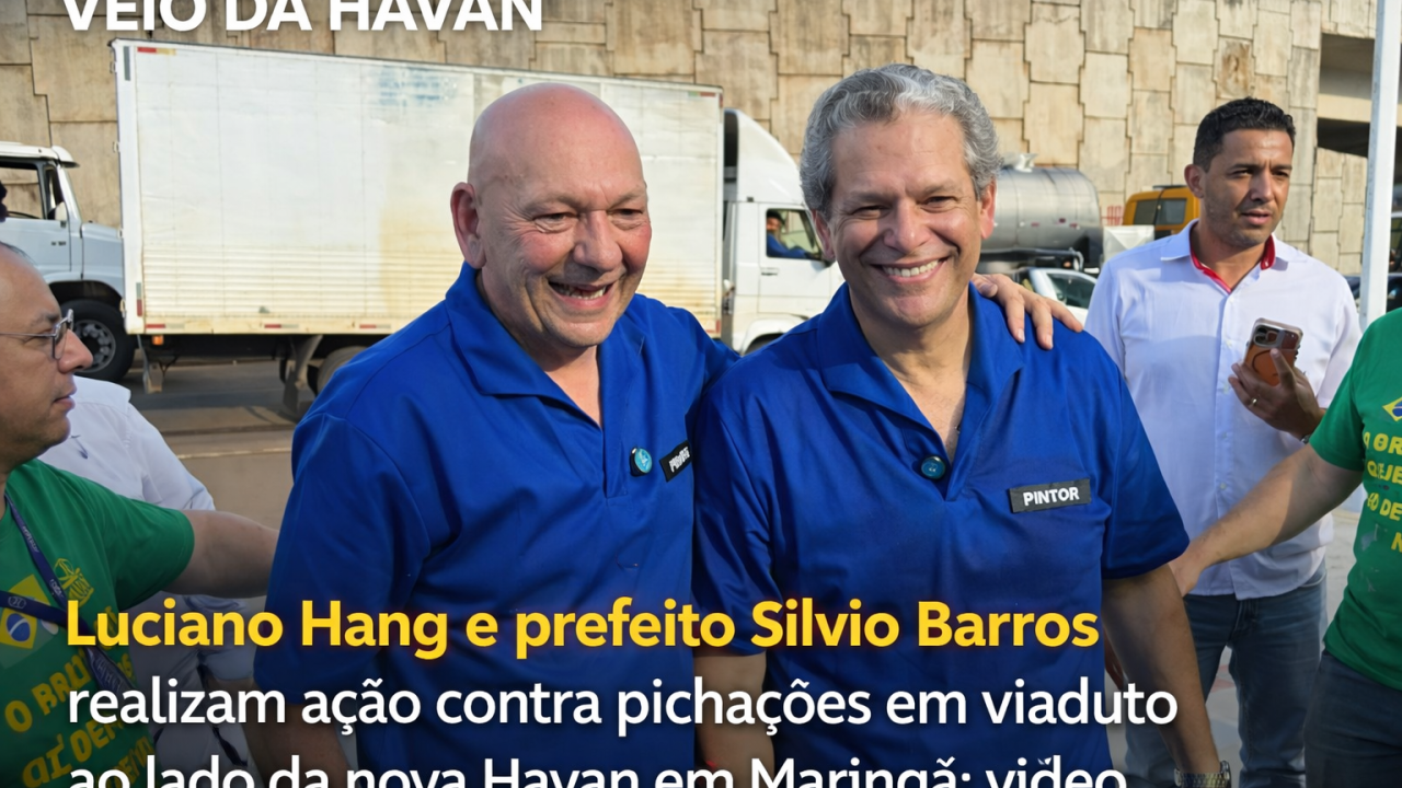 luciano-hang-e-prefeito-silvio-barros-realizam-acao-contra-pichacoes-em-viaduto-ao-lado-da-nova-havan-em-maringa-video