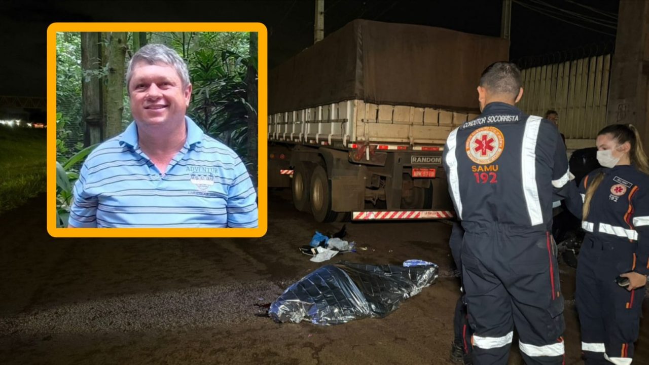 motoboy-morre-apos-bater-na-traseira-de-carreta-enquanto-ia-buscar-lanche-para-a-filha-o-corpo-foi-encaminhado-ao-iml-de-maringa