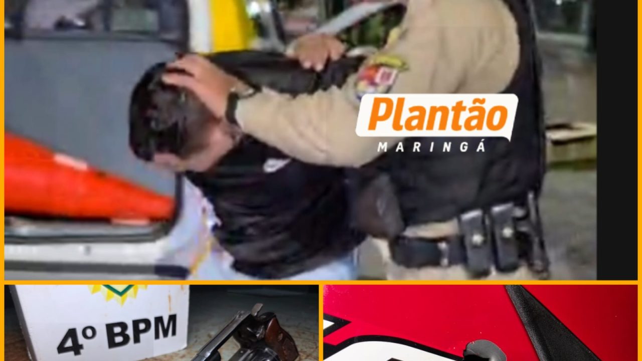 policial-penal-reage-a-ataque-troca-tiros-com-criminosos-e-um-suspeito-acaba-preso-em-maringa