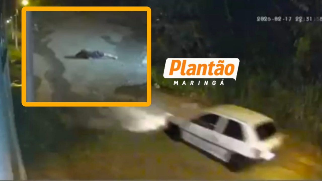 video-mostra-criminoso-fugindo-e-adolescente-pedindo-ajuda-apos-atentado-a-tiros-vitima-foi-encaminhada-para-maringa