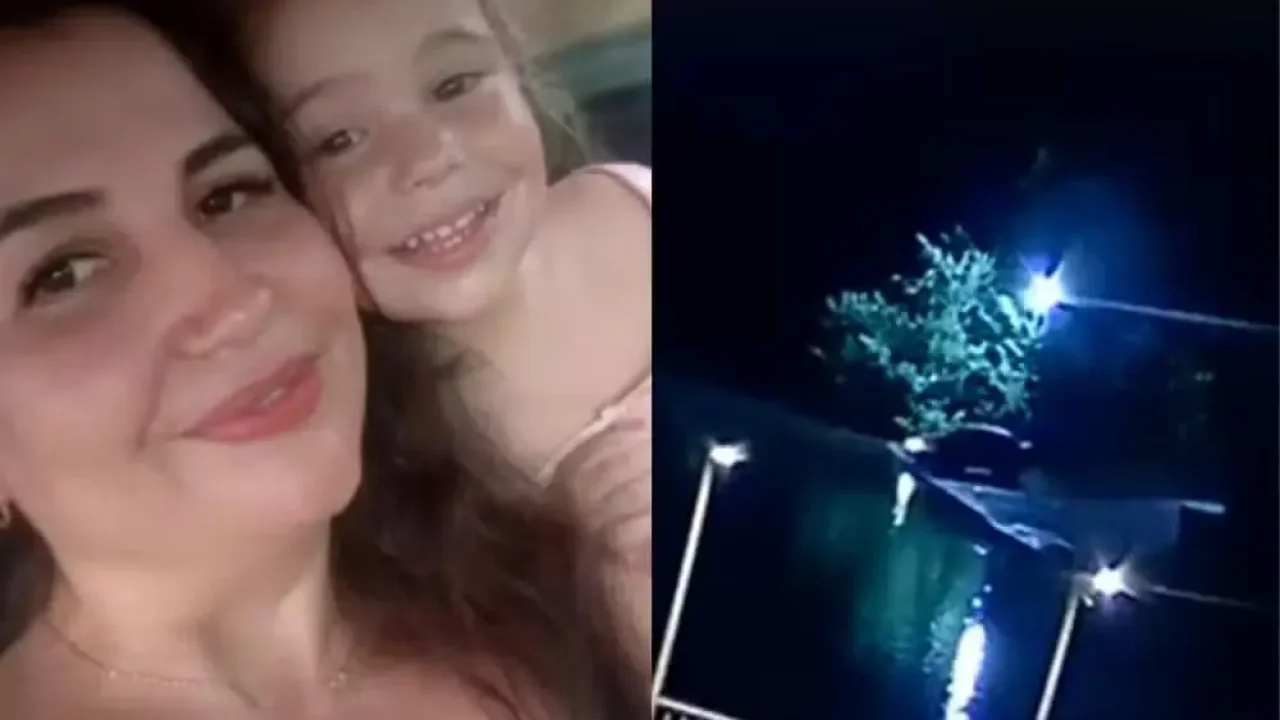 video-policia-aponta-motivo-de-discussao-antes-de-carro-afundar-com-mae-e-filha-no-rio-parana-laudo-revela-causa-das-mortes